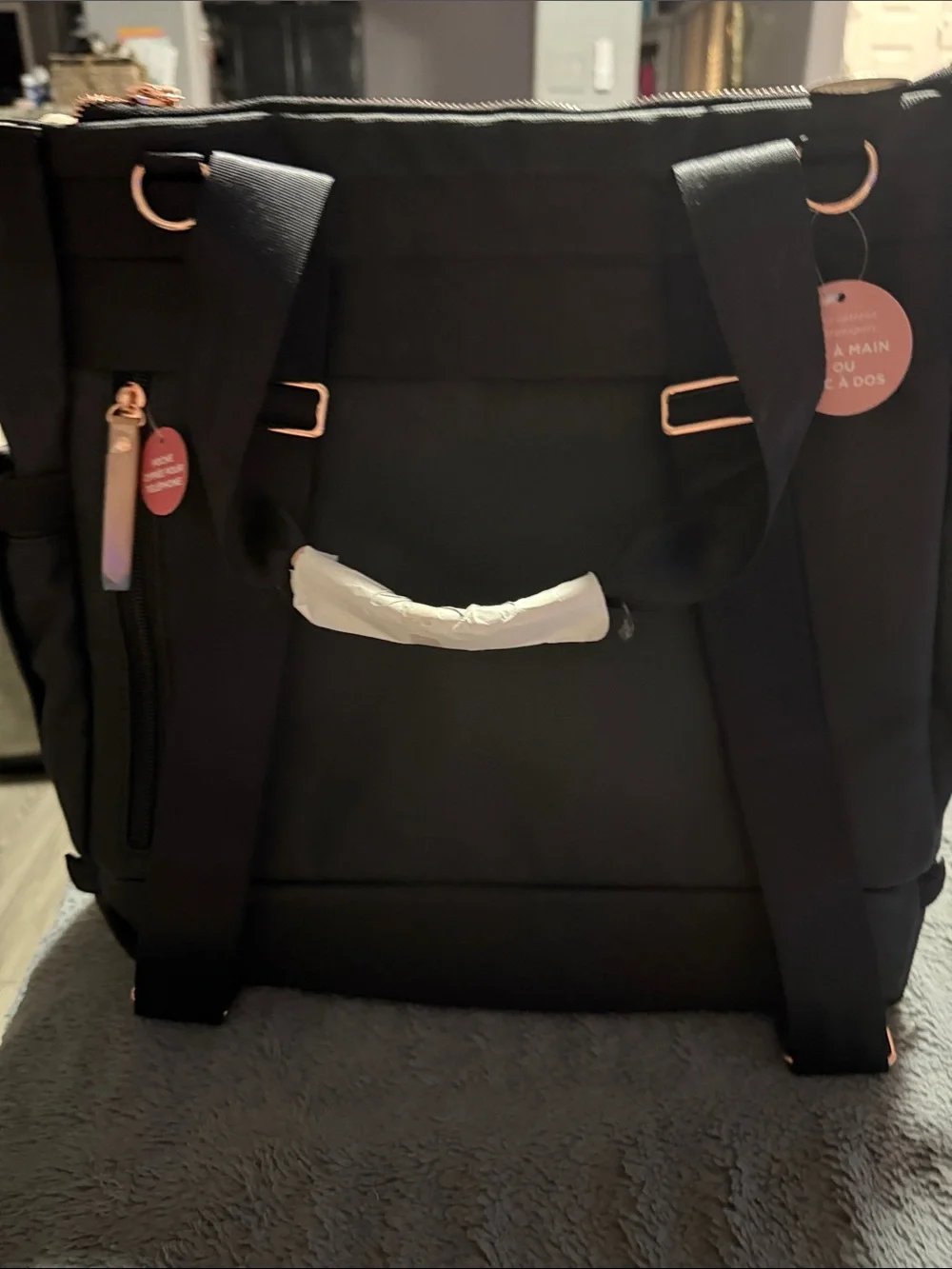Petunia Pickle Bottom Pivot Backpack in Black Sand
